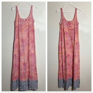 Tommy Bahama Stamped Print Maxi Dress